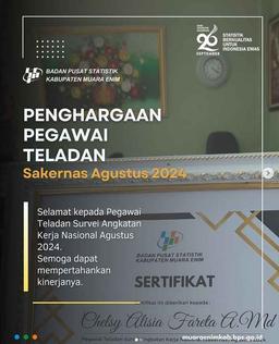 🏆 Pegawai Teladan Sakernas Agustus 2024 🏆