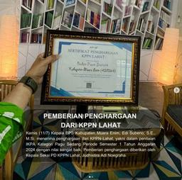 PEMBERIAN PENGHARGAAN DARI KPPN LAHAT