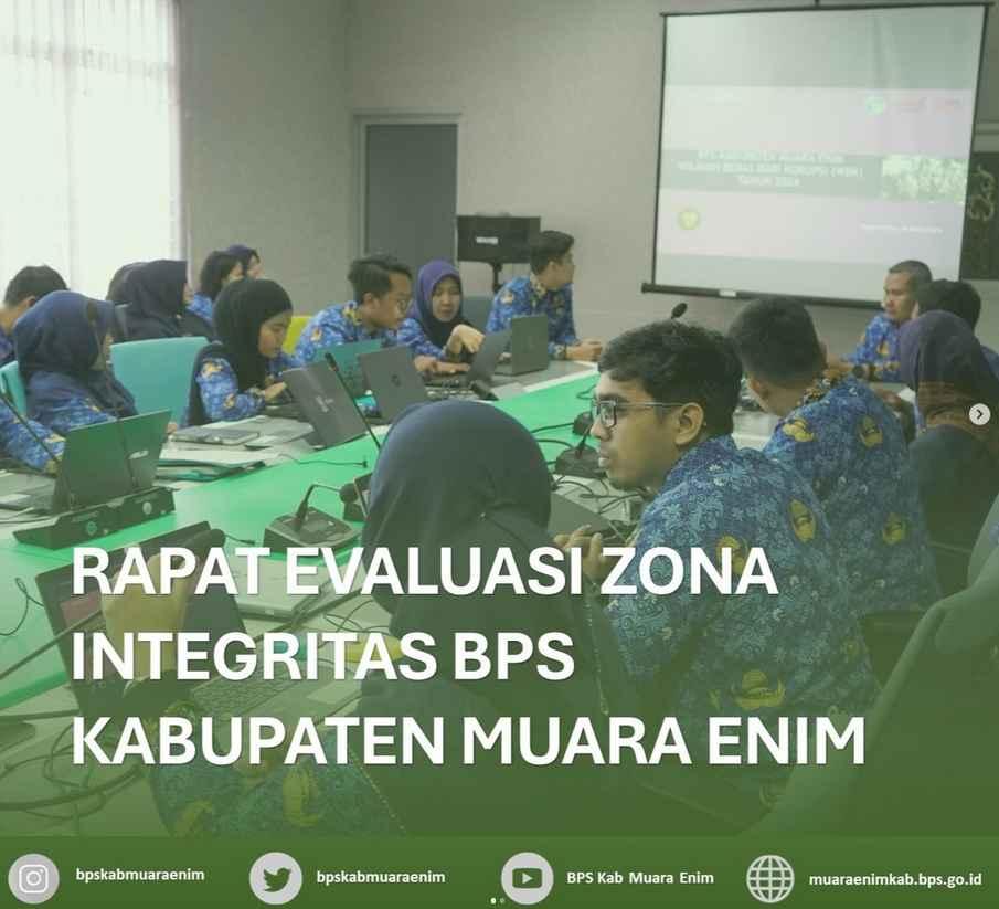 Rapat Evaluasi Zona Integritas dalam rangka mencapai WBK tahun 2024