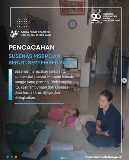 PENCACAHAN SUSENAS MSBP DAN SERUTI SEPTEMBER 2024