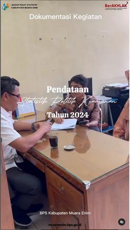 Pendataan Statistik Politik dan Keamanan Tahun 2024