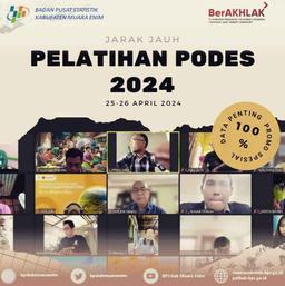 Pelatihan PODES 2024 Jarak Jauh