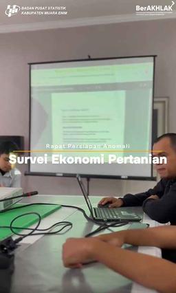 RAPAT PERSIAPAN ANOMALI SURVEI EKONOMI PERTANIAN