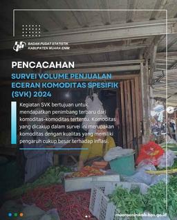 PENCACAHAN SURVEI VOLUME PENJUALAN ECERAN KOMODITAS SPESIFIK (SVK) 2024