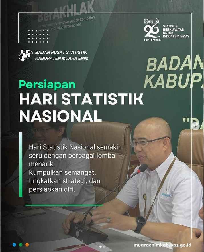 Bersiap untuk menyambut semarak Hari Statistik Nasional!