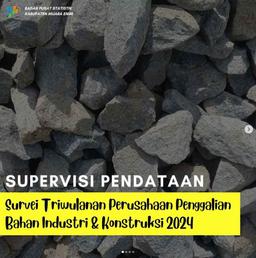 Survei Triwulanan Perusahaan Penggalian Bahan Industri dan Konstruksi 2024