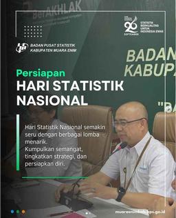 Bersiap untuk menyambut semarak Hari Statistik Nasional!