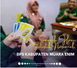 [SEMARAK HARI STATISTIK NASIONAL BPS KABUPATEN MUARA ENIM]