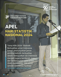 APEL PERINGATAN HARI STATISTIK NASIONAL 2024